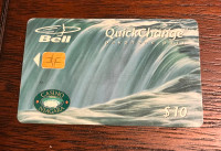 Bell QuickChange Payphone Pass Collectible Niagara Falls