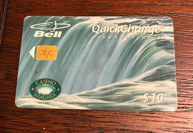 Bell QuickChange Payphone Pass Collectible Niagara Falls in Arts & Collectibles in Oakville / Halton Region