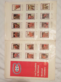 ESSO NHL sticker book / livre de timbre LNH