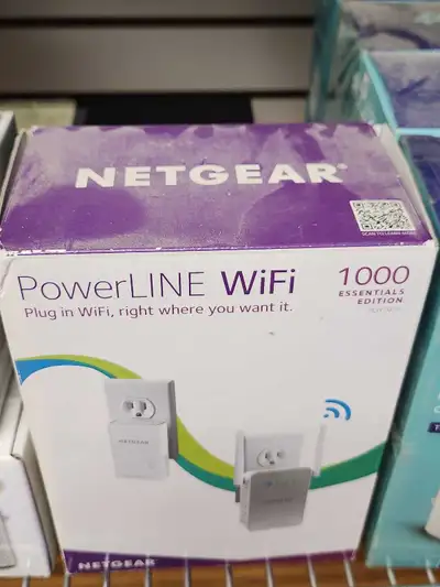 Netgear Internet over hydro lines, then wifi!, View more