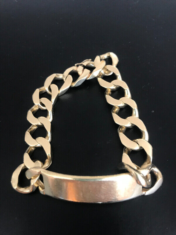 Bracelet pleine en or 18 carat pour homme 104 grammes $9100 dans Bijoux et montres  à Longueuil/Rive Sud