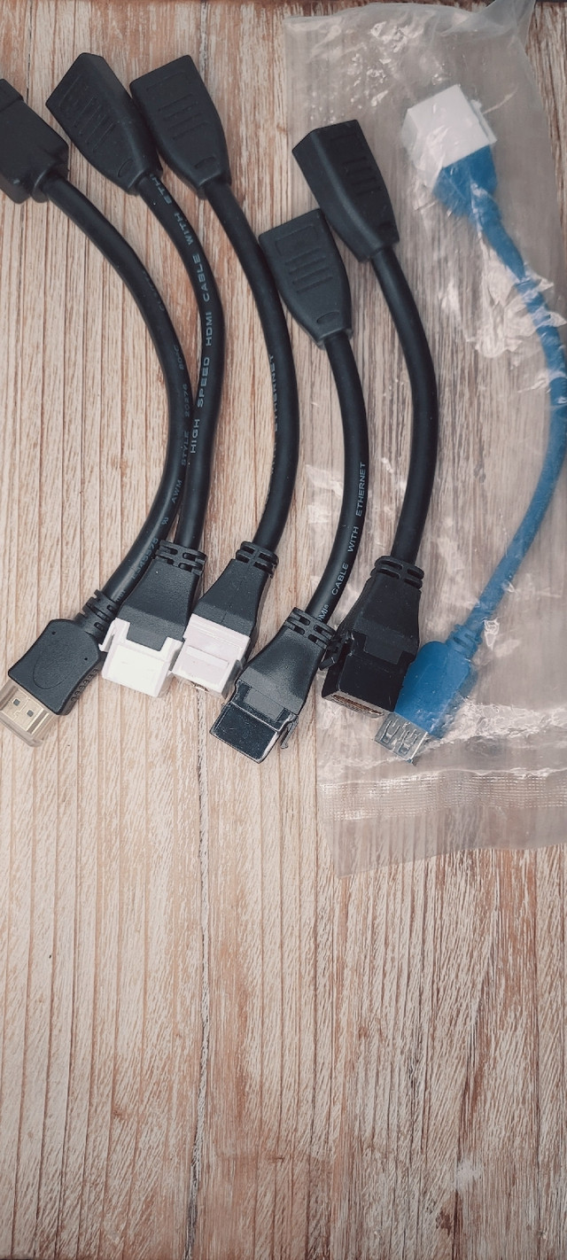 HDMI /USB 3.0 keystone table adapter  in General Electronics in Oshawa / Durham Region