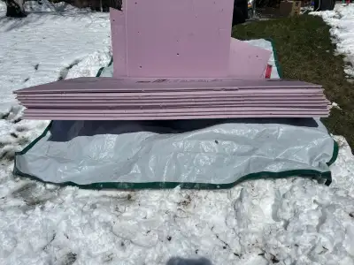 Rigid Insulation Lot (IKO + FOAMULAR) – Full Sheets + Cut Pi, View more