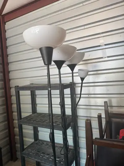 Three lamps., View more