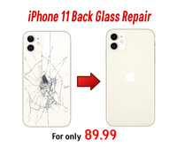 iPhone 11 Back Glass Replacement Repair for only $89