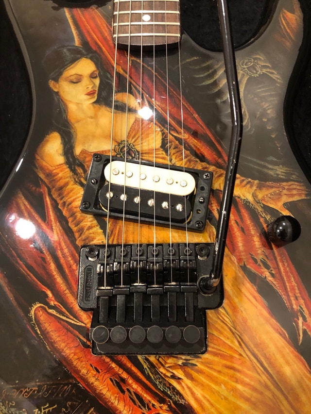 Kramer guitar with the hard case Guitars Oakville / Halton Region