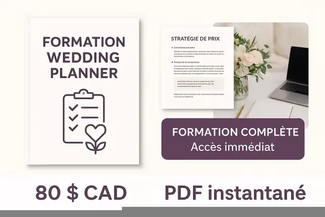 Complete Wedding Planner Training – Instant PDF64363356822785120