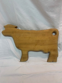 Cow Shaped Cutting/Cheese Board