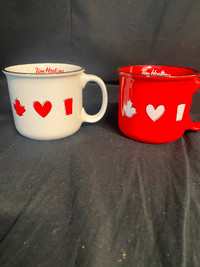 Brand New Tim Hortons I Love Coffee Mugs