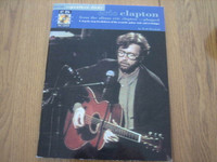 Eric Clapton with CD Unplugged Guitar Tabs