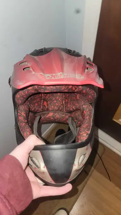 This is a hot wheels Racing bicycle helmet, designed for protection and style on the trails. Please...