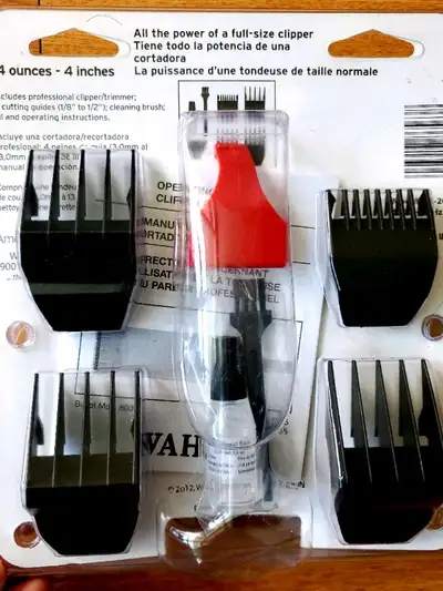 8 clippers of various sizes