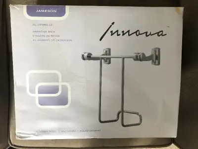 Metal Wall Mounted Rack, never used (Brampton), View more