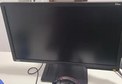 24-inch 1080p TN gaming monitor featuring a 144Hz refresh rate and 1ms response time, optimized for...