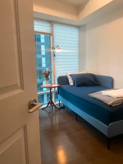 FURNISHED PRIVATE ROOM (SHORT TERM WKLY SUBLET) DOWNTOWN CONDO
