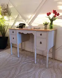 Refinished desk