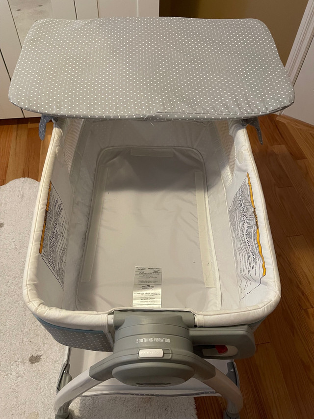 Graco baby bassinet with changing station in Cribs in Edmonton - Image 3