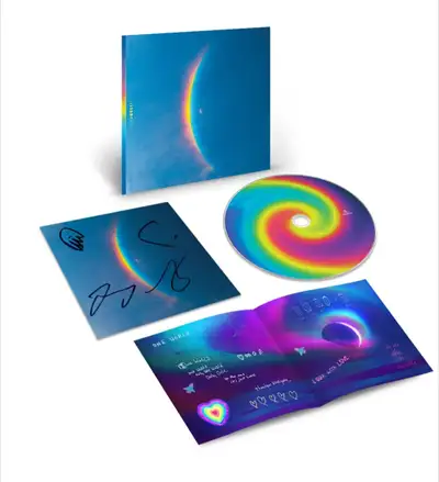 Signed Coldplay Moon Music cd autographed, View more