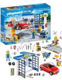 BNIB Brand New Playmobil Car Repair Garage