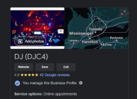 Google 5 Star Reviewed DJ !