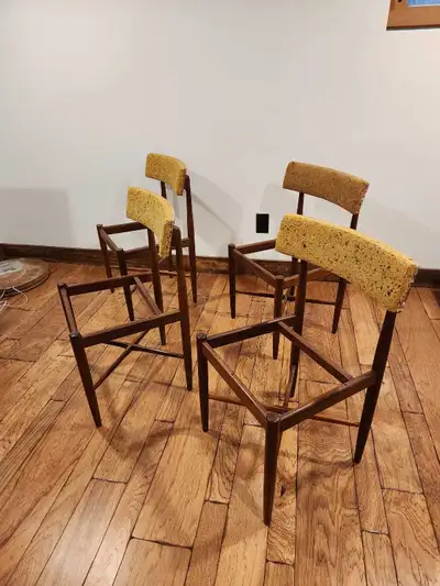 Set of Four G Plan MCM Dining Chairs, View more
