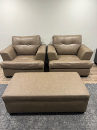 Leather furniture 