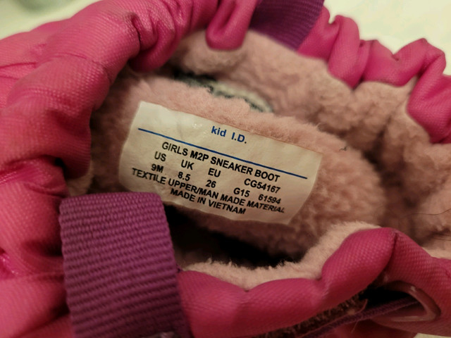 Stride Rite  winter boots kids size 29 boots (9)bottes hiver dans Vêtements - 4T  à Ville de Montréal - Image 3