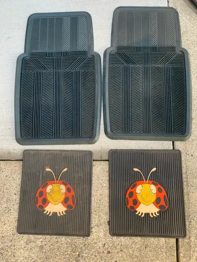 Selling winter rubber floor mats, 2 front and 2 rear. $15 OBO