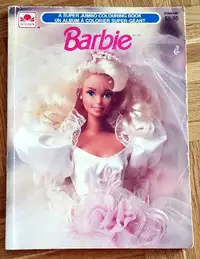 5$ - Un album à colorier super-géant de Barbie