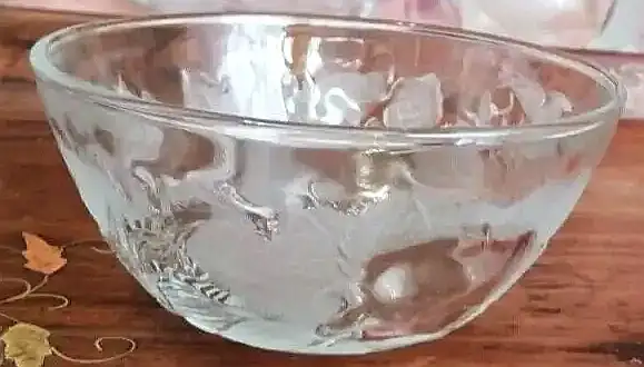 KIG GLASS CEREAL /SOUP BOWL INDONESIA