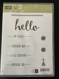 Stampin’ Up Hello