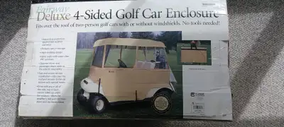 Fairway 4-Sided Golf Car Enclosure, View more