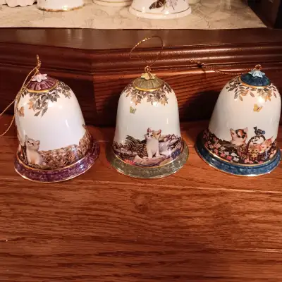 Cat themed bells $5 for 3, View more