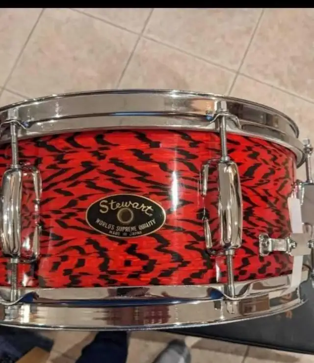 Stewart snare drum  in Drums & Percussion in Mississauga / Peel Region - Image 4