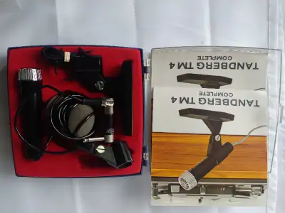 TANDBERG TM 4 - Complete Microphone - WORKING - Vintage, View more