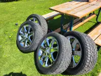 Set of 4 tires + rims