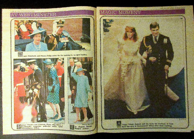 Toronto Sun Newspaper (July 25, 1986) Royal Wedding Andrew&Sarah in Arts & Collectibles in Stratford - Image 3