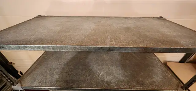 Heavy Duty Metro 5 Level Metal Shop Shelf 48in x 22in x 55in T in Bookcases & Shelving Units in Edmonton - Image 6