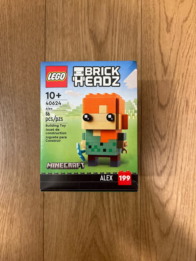 Lego Minecraft Brickheadz 40624 Alex dans Jouets et jeux  à Longueuil/Rive Sud