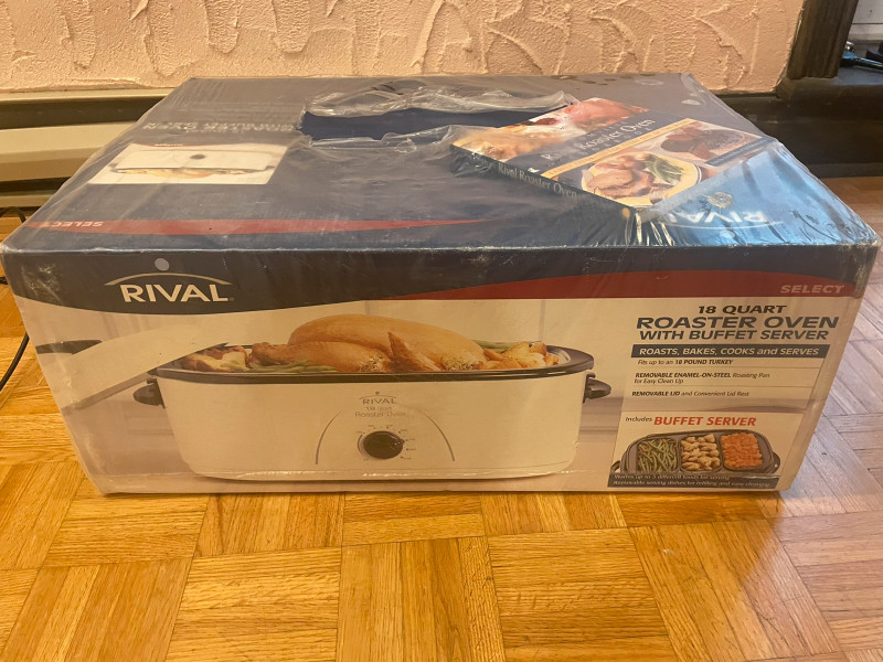 Rival Roaster Oven with Buffet Server Microwaves & Cookers City of
