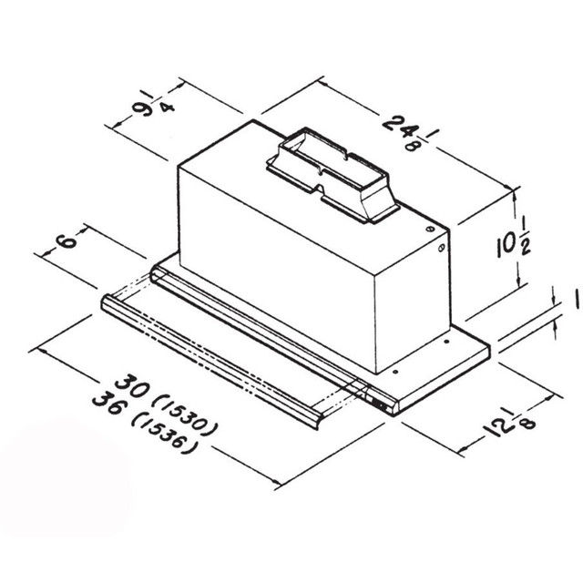 Broan Elite 30-Inch Under-Cabinet Slide-Out Range Hood w/ Light, in Stoves, Ovens & Ranges in Oakville / Halton Region - Image 4