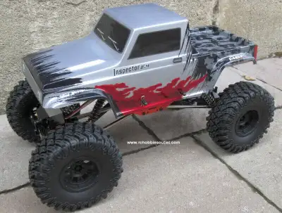 NEW HSP 1/10 SCALE 4WD RC ROCK CRAWLER WITH 4 WHEEL STEERING ( 4 modes) -- Twin Locker Differentials...