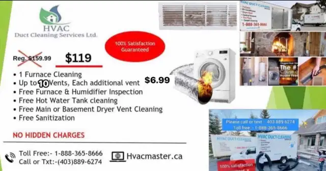 Professional Furnace,  Duct & Dryer Vent Cleaning 