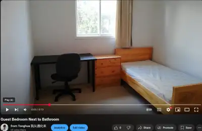 52 Thornbury Crescent, Nepean Mins Walk to Algonquin College 2nd Floor Bedroom Furnished with essent...