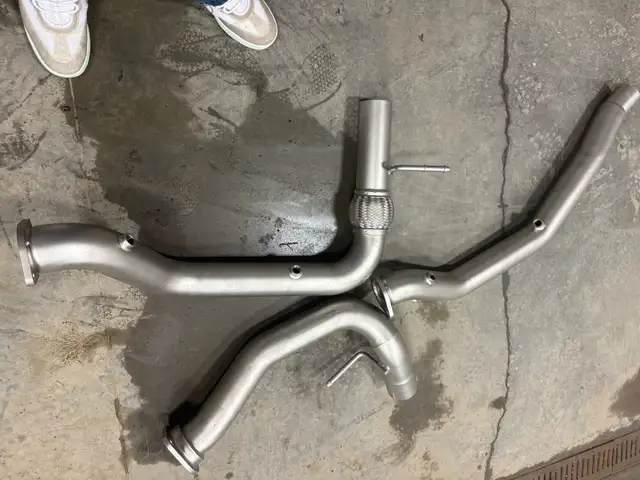 CP-Ecp-e QKspl Ford F-150 Raptor EcoBoost Off-Road Downpipe in Engine & Engine Parts in 100 Mile House - Image 7