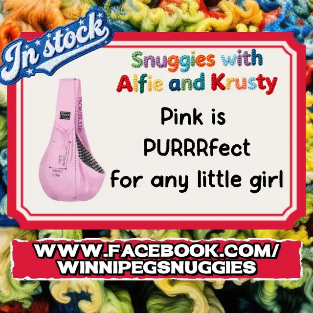 NIB Pink Klearu Pet Snuggy in Accessories in Winnipeg - Image 2