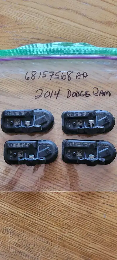 4 x 2014. 68157568AA 4x 2014-2019 68249197AA 1x 2010-2020 56029359.. 100.00 for 4, 20 for the single...