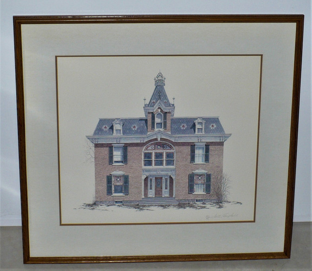Walter Campbell Linwood Signed Print in Arts & Collectibles in St. Catharines - Image 2