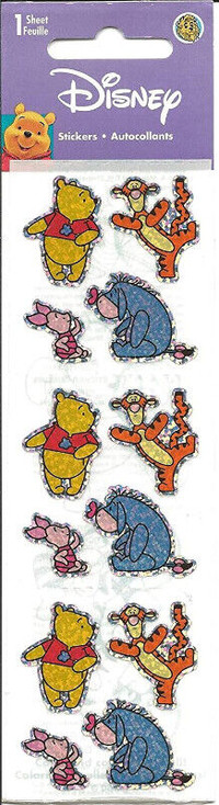 New Disney Winnie the Pooh Scrapbook Stickers - $5