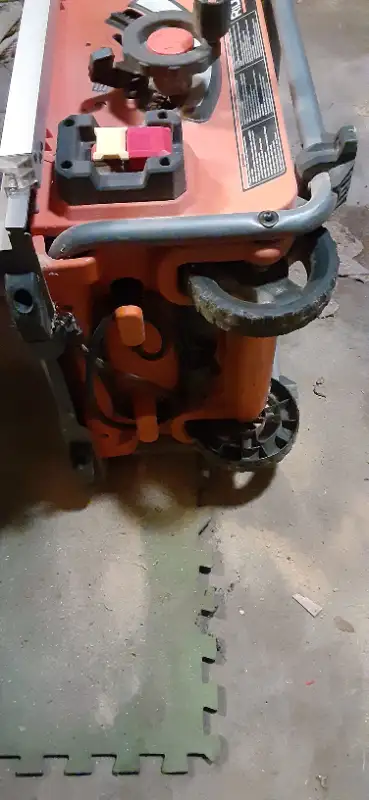 it is in good working condition with new smooth blade